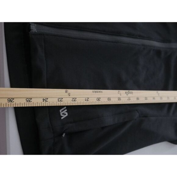 VRST Men's Full Zip Golf Vest Quick-dry Anti-odor Pure Black Small - Picture 7 of 9